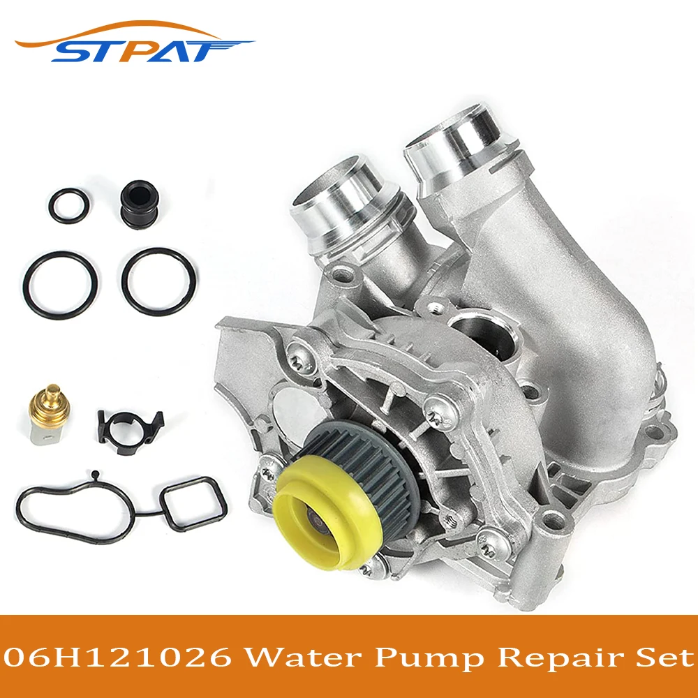 

STPAT Car Water Pump Repair Set for VW Golf Jetta GLI GTI MK6 Passat B7 Tiguan CC A3 A4 A5 Q3 Q5 TT 1.8T 2.0T 06H121026AB