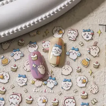 Miniso nové 5D reliéfní samolepky na nehty Harry Potter kreslené samolepky Pokémon na nehty samolepky Snoopy potřeby na nehty anime samolepky 12 nejlepší prodej Samolepka na nehty s motivem Harryho Pottera - №1