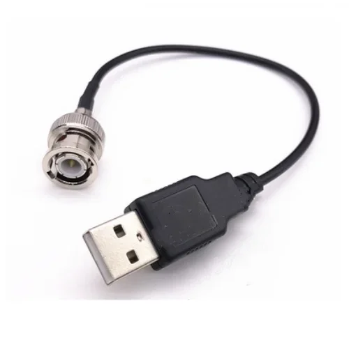 Câble RG174 BNC mâle/femelle vers câble de données d'ordinateur connecteur USB mâle