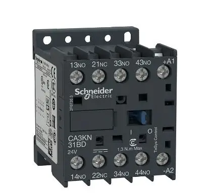 

CA3KN31ED CA3-KN31ED control relay, TeSys K, 4P(3NO+1NC), 690V, 48V DC standard coil