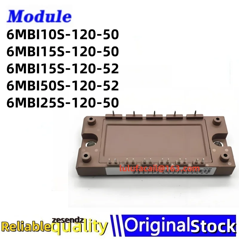 

1PCS 6MBI10S-120-50 6MBI15S-120-50 6MBI15S-120-52 6MBI50S-120-52 6MBI25S-120-50