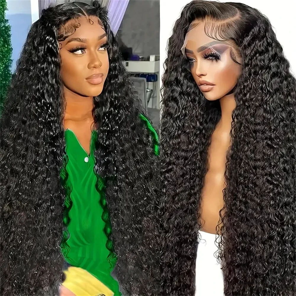 

200 Density Wigs 32 34 Inch Brazilian 13x4 Loose Water Wave Wig 13x6 HD Water Wave Glueless Lace Frontal Human Hair Wig