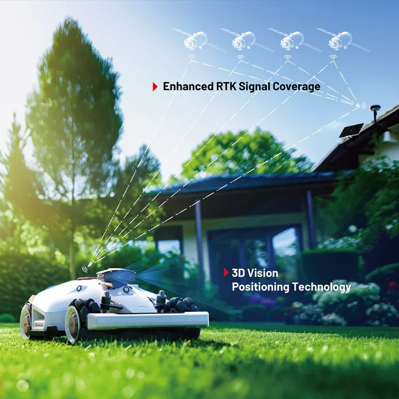 ST LUBA2 AWD ワイヤレスロボット芝刈り機 ハンドツール対応