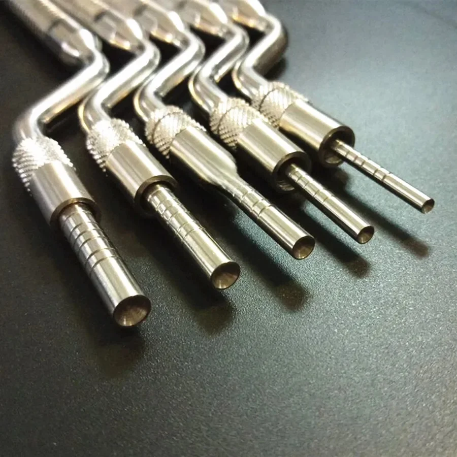 Implant dentystyczny Instrument osteotomiczny Narzędzie do podnoszenia zatoki żuchwowej Wklęsłe końcówki Urządzenie do podnoszenia zatoki Wytłaczarka do kości implantu — zdjęcie 2
