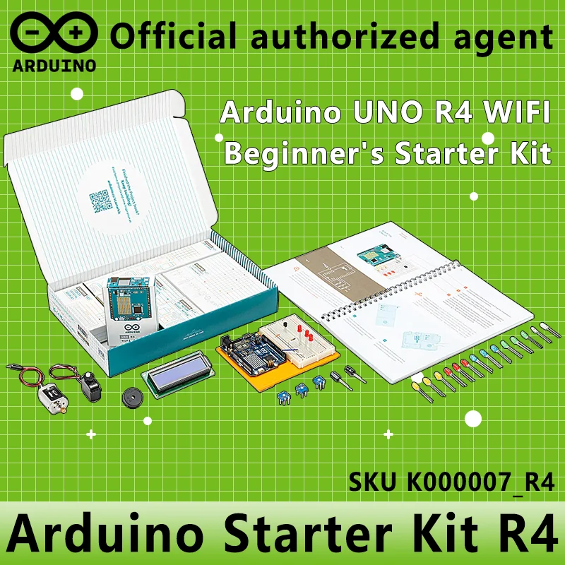 arduinoスターターキット-k000007_r4-uno-wifi-初心者向け-abx00087-80-プログラミングをゼロから学ぶ