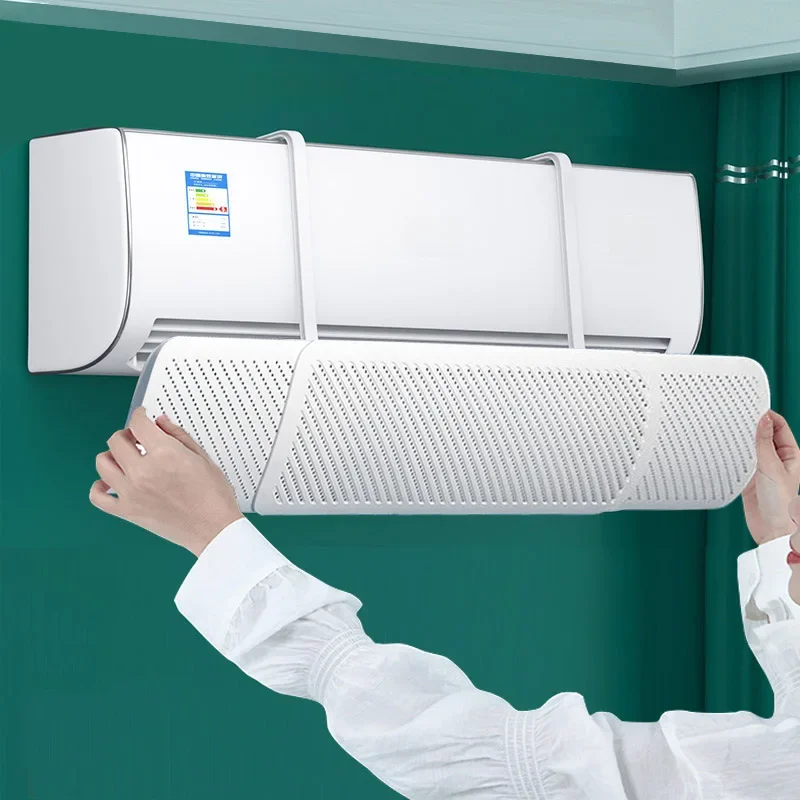 Pare-brise de climatisation Anti-soufflage Direct, universel, coupe-vent, déflecteur de sortie d'air mural, Confinement, Guide d'air froid