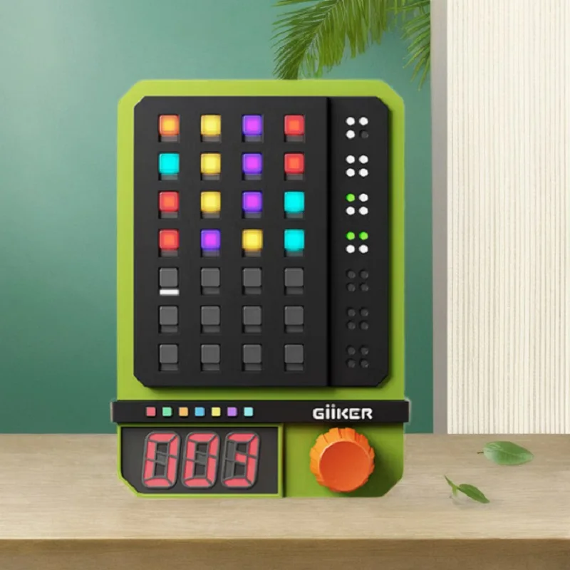 

Цветная головоломка с паролем, логическая игровая доска для детей, электронная головоломка, устройство с трещинами по коду с 100+ язычками, обучающая игрушка STEM