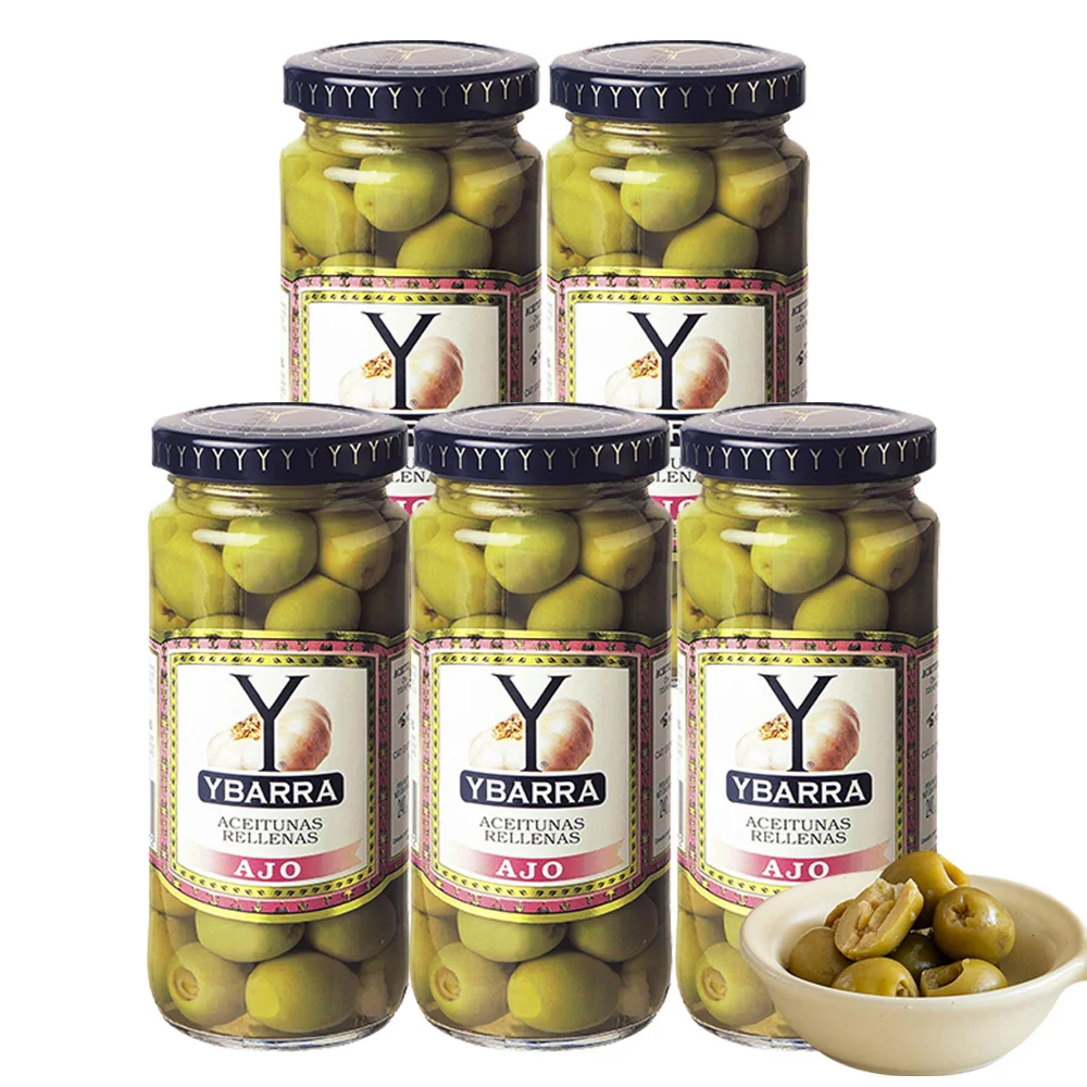 Ajo Oliva Ibara, 240g x 5