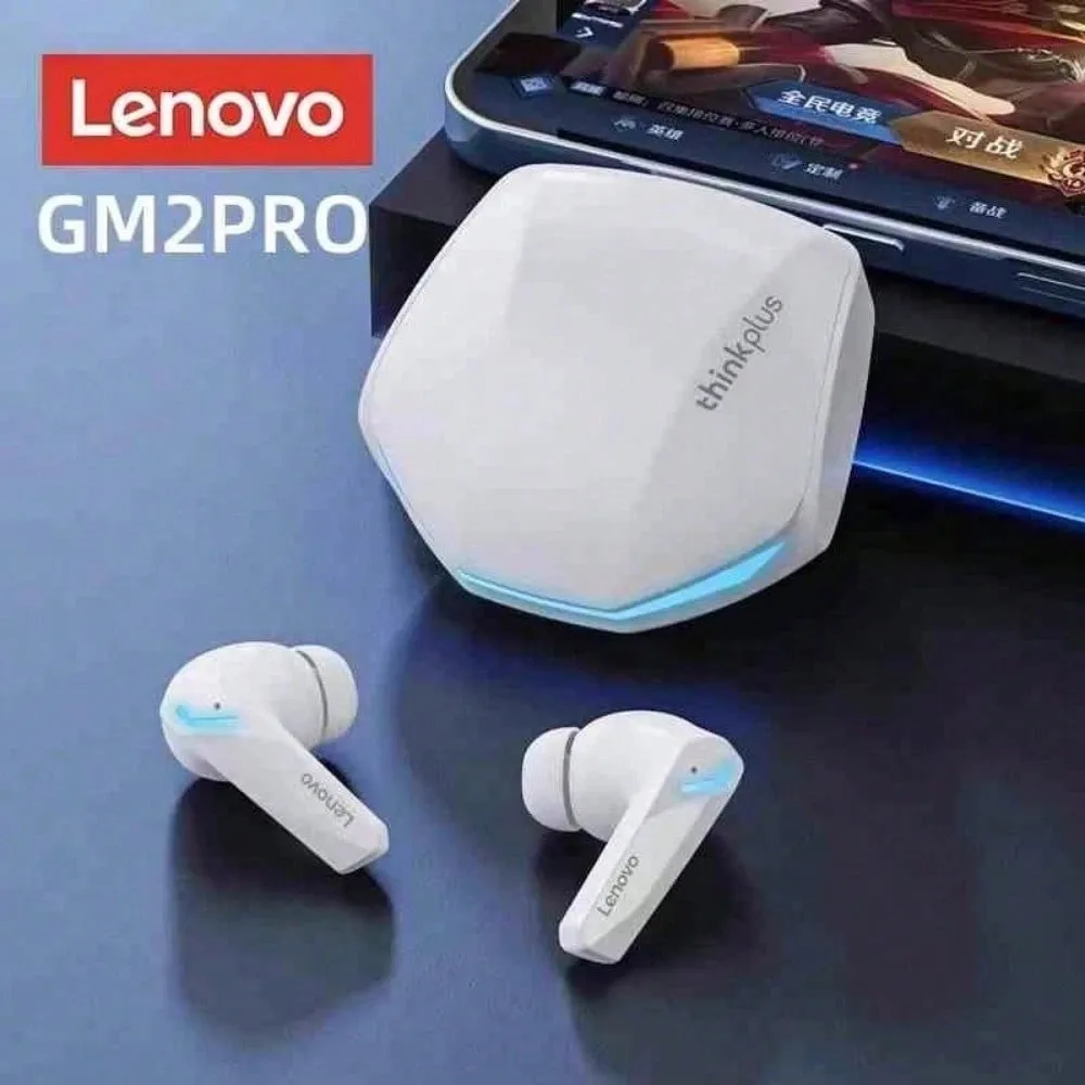 

Наушники Lenovo GM2 Pro 5.3, беспроводные Bluetooth-наушники с низкой задержкой и микрофоном, HD-наушники для звонков, игровая гарнитура с двойным режимом работы