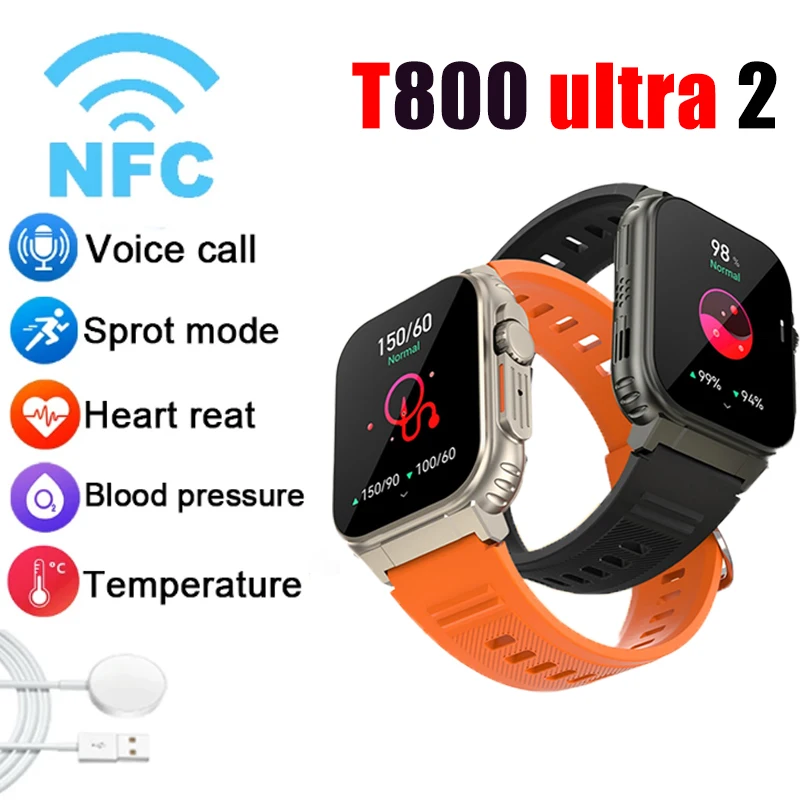 Smart Watch New T800 Ultra 2 2.2 