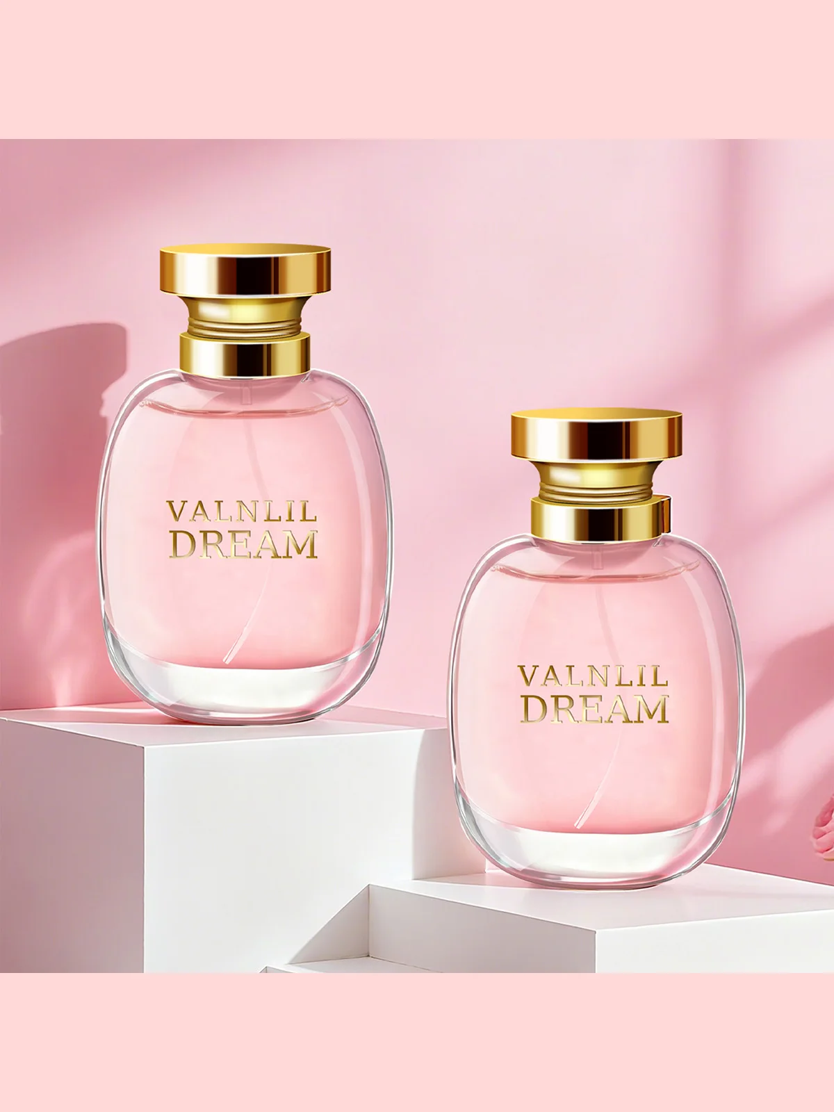 Paquete de 2/200ml de perfume floral afrutado para mujer con clemento de pera, jazmín, gardenia y sándalo de vainilla, fragancia de uso diario