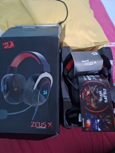 Redragon H510 Zeus-X RGB Wired Backlit Gaming Headset 7.1 Surround Sound Multi Platforms Headphone photo review