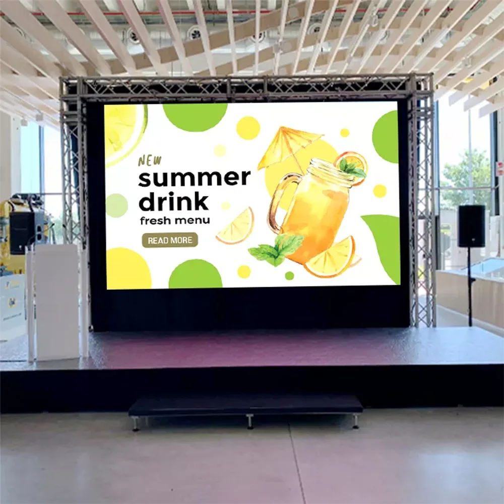 Mobile LED Video Wall System Die Cast Aluminum P2.976 Rental Indoor Stage Concert LED Display Screen