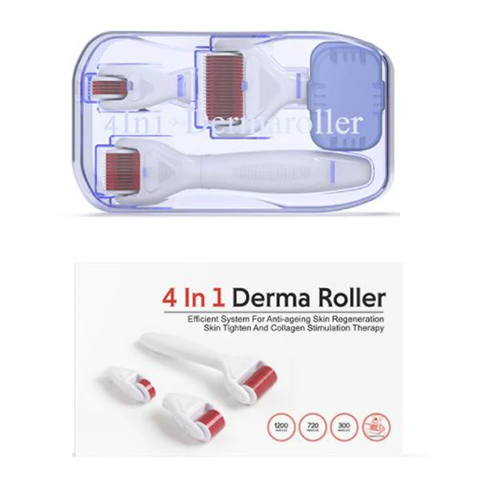 MTS Roller 4-configuration Vy-Tea Massage Roller wrinkle care Galvonic massage care for the Roller massage roller lifting elastic pleated