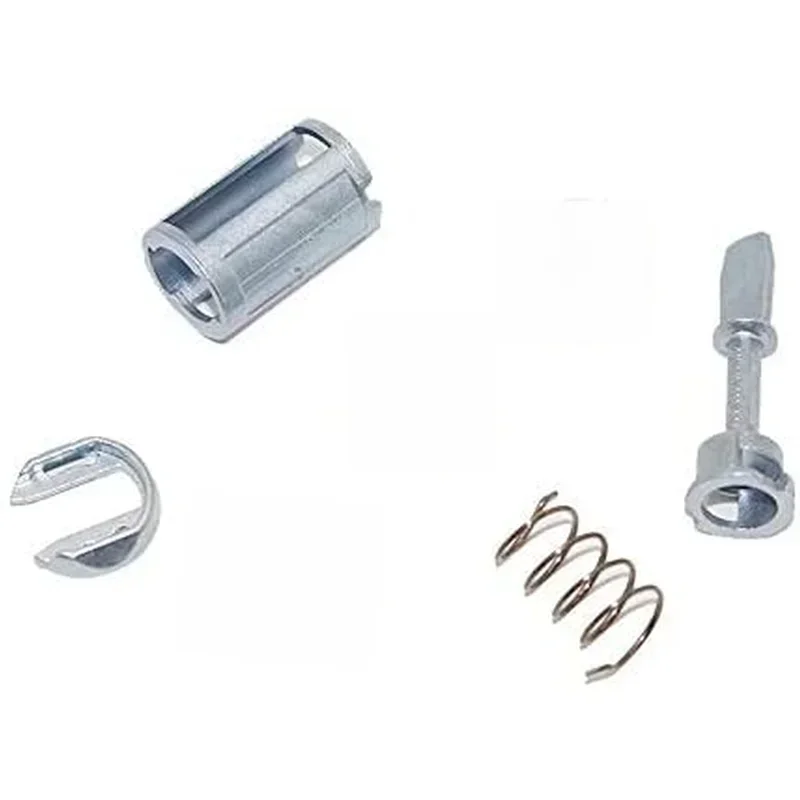 Kit de réparation de cylindre de serrure de porte en métal, 7 pièces, pour VW GOLF POLO MK4 A6 SKODA FABIA, avant droit gauche 604837167, accessoires de voiture