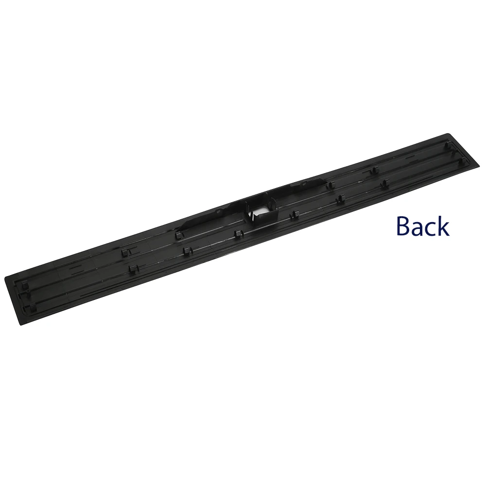 غطاء الباب الخلفي للمفسد الخلفي مع زر تحرير مناسب لـ 2015-20 فورد F150 واقي البوابة الخلفية من البلاستيك الأسود