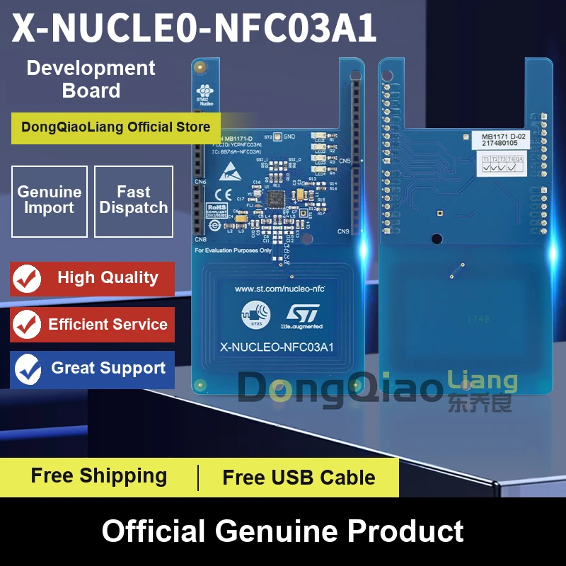 In Stock: NFC Card Reader Expansion for X-NUCLEO-NFC03A1 STM32 CR95HF/ST25R95