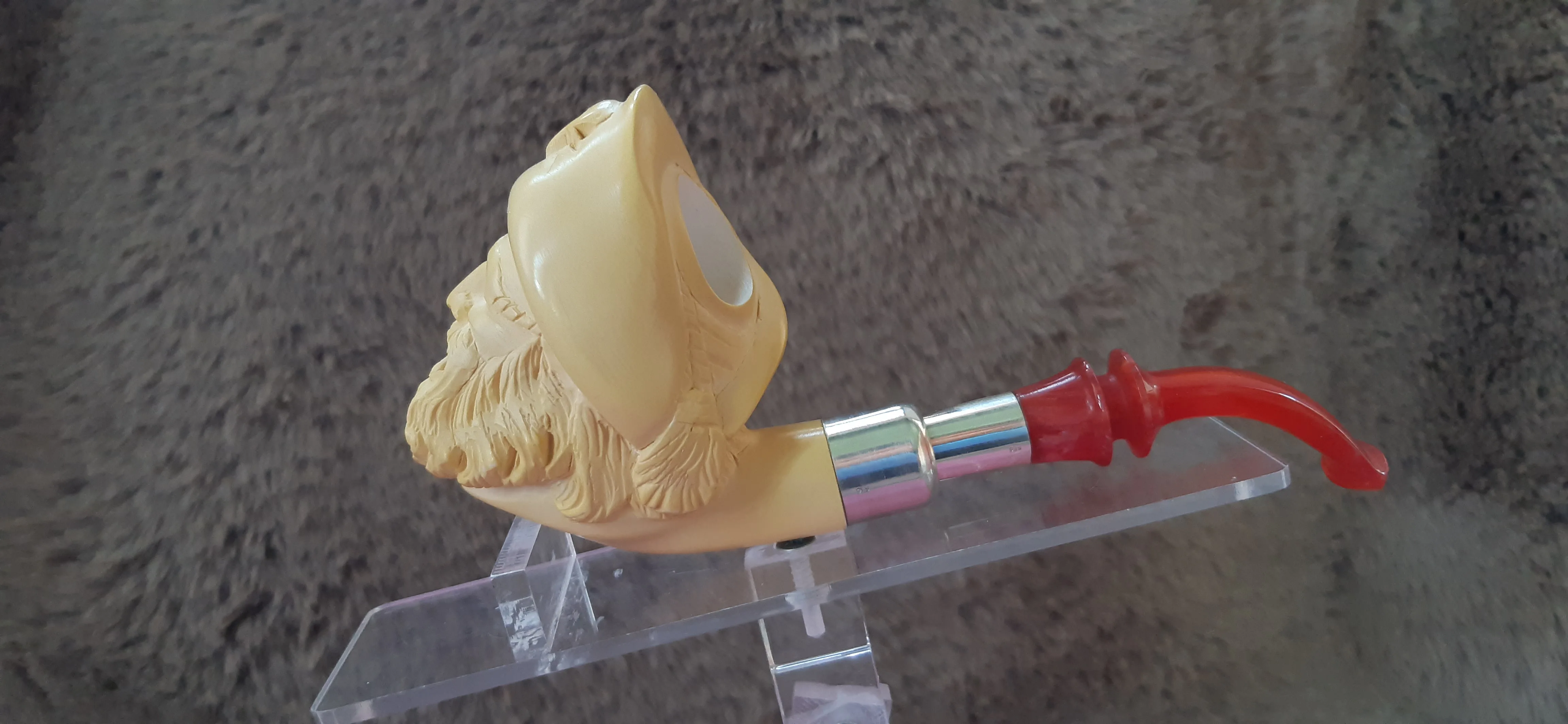 

Handmade Block Meerschaum Pipe