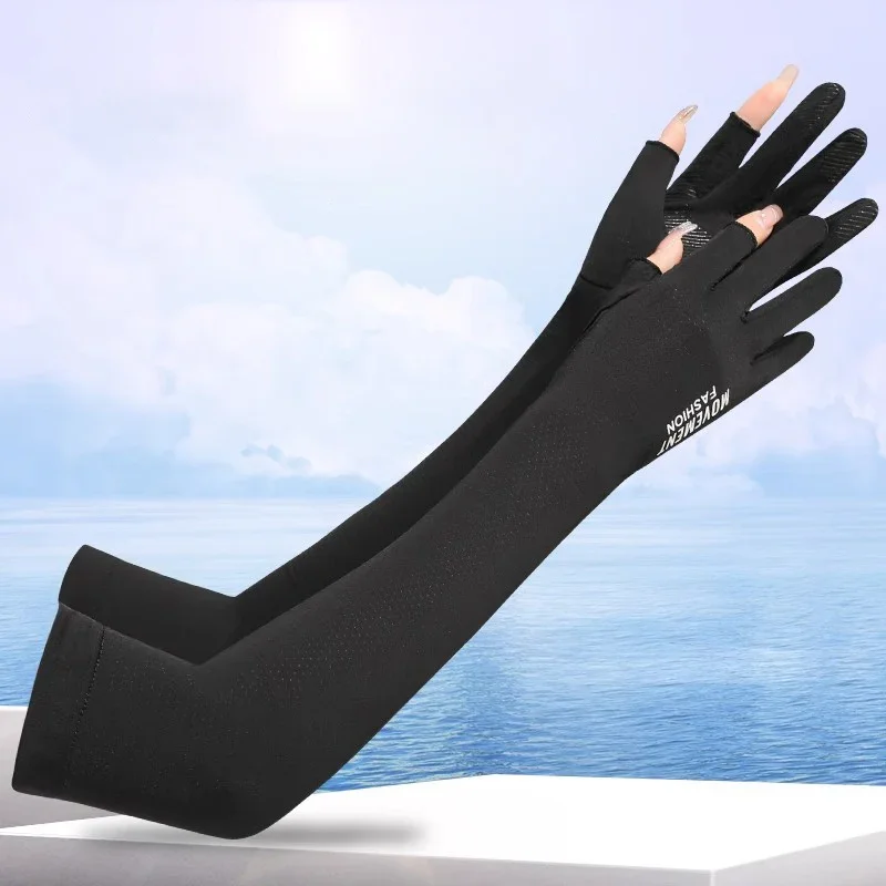 AliExpress cynewz Summer Women Arm Sleeve Drive Gloves Ice Quick Dry Cycling Sportswear Sun UV Protection Mesh