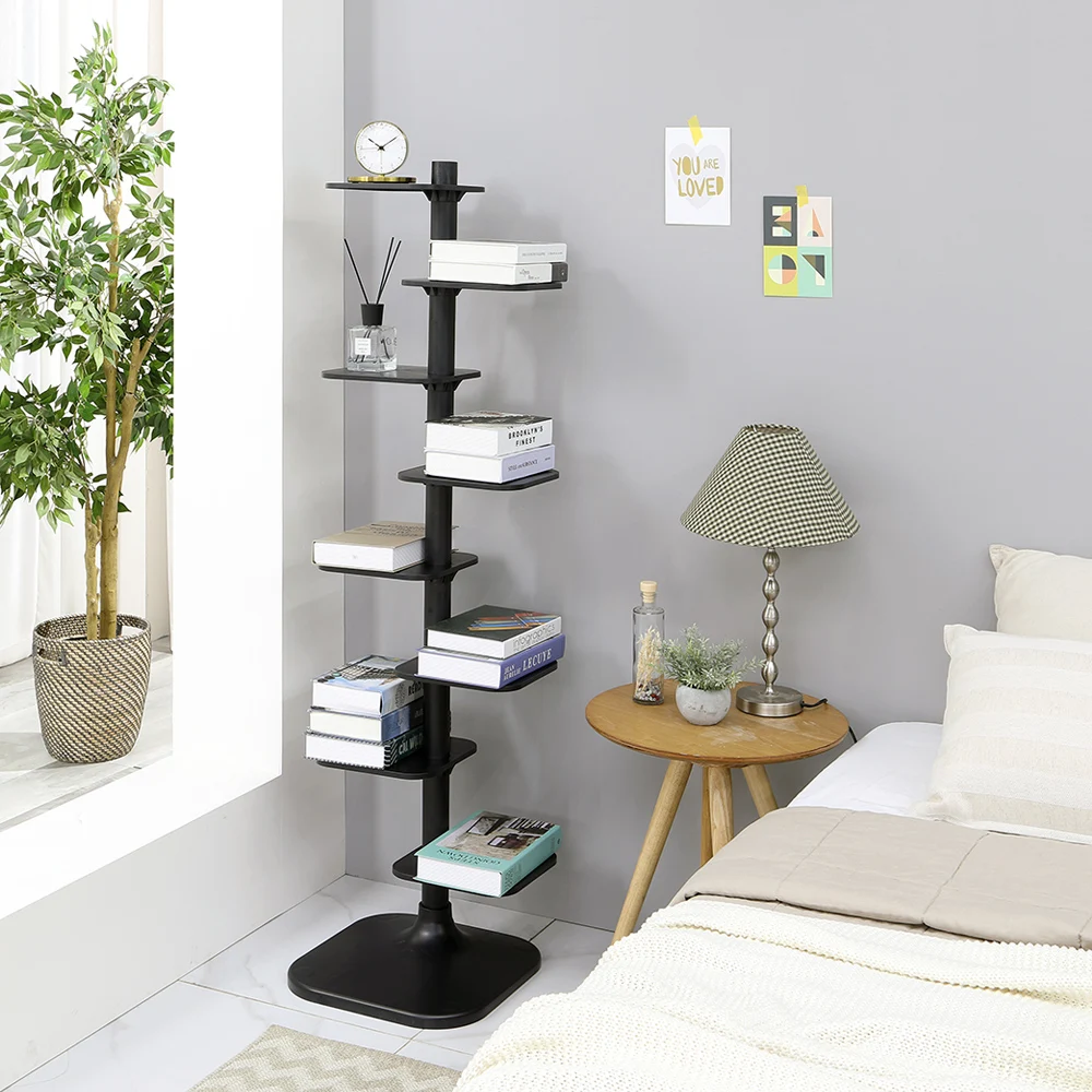 Wiz Home Book Book shelf 8-dan Book Tower Trolley Bookshelf Bookshelf 1000