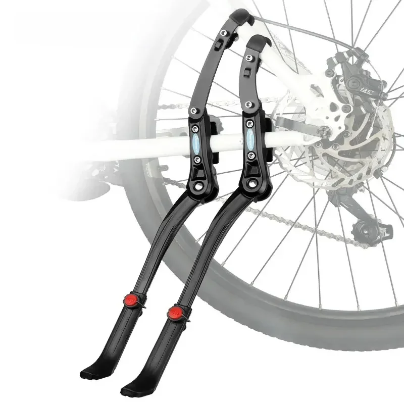 AliExpress DEEMOUNT Dual Clamps Kickstand 24-29in Quick Height Adjust Bicycle Parking Rack MTB Road Chain Seat Stay Tubes Firm Install Strong Suppor