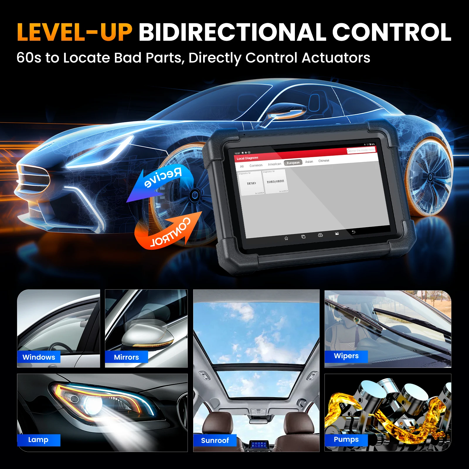 Picture 4: LAUNCH X431 IMMO Elite X-PROG 3 Key Programmer Car OBD2 Diagnostic Tools IMMO Anti-Theft Programming 39 Reset