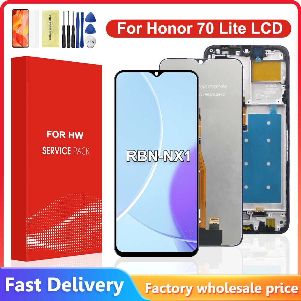 استبدال شاشة LCD لجهاز Honor 70 Lite بحجم 6.5 بوصة مع لوحة لمس RBN-NX1: تقييم شامل ونصائح عملية