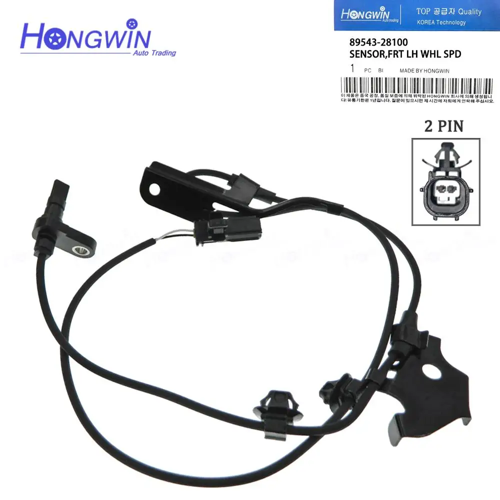 

Genuine No.: 89543-28100 8954328100 ABS Speed Sensor Front Left & Right For Toyota Previa III 2.4L 3.5L 2005-2022