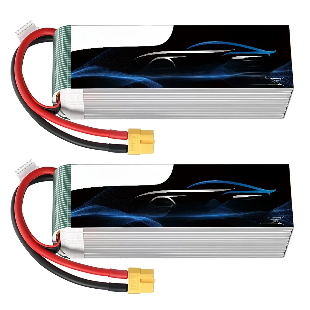 HRB 6S Lipo Batterij 22.2v 5200mah RC Drone Batterij 100C Met XT60 Connector Voor Globin SAB 700 helikopter RC Vliegtuig RC Monster - afbeelding 2