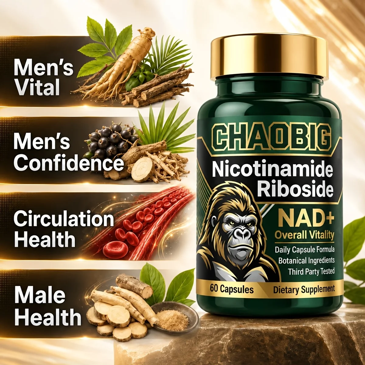 Voor mannen: voedingssupplemen - Ginger Tea recensie en prijs