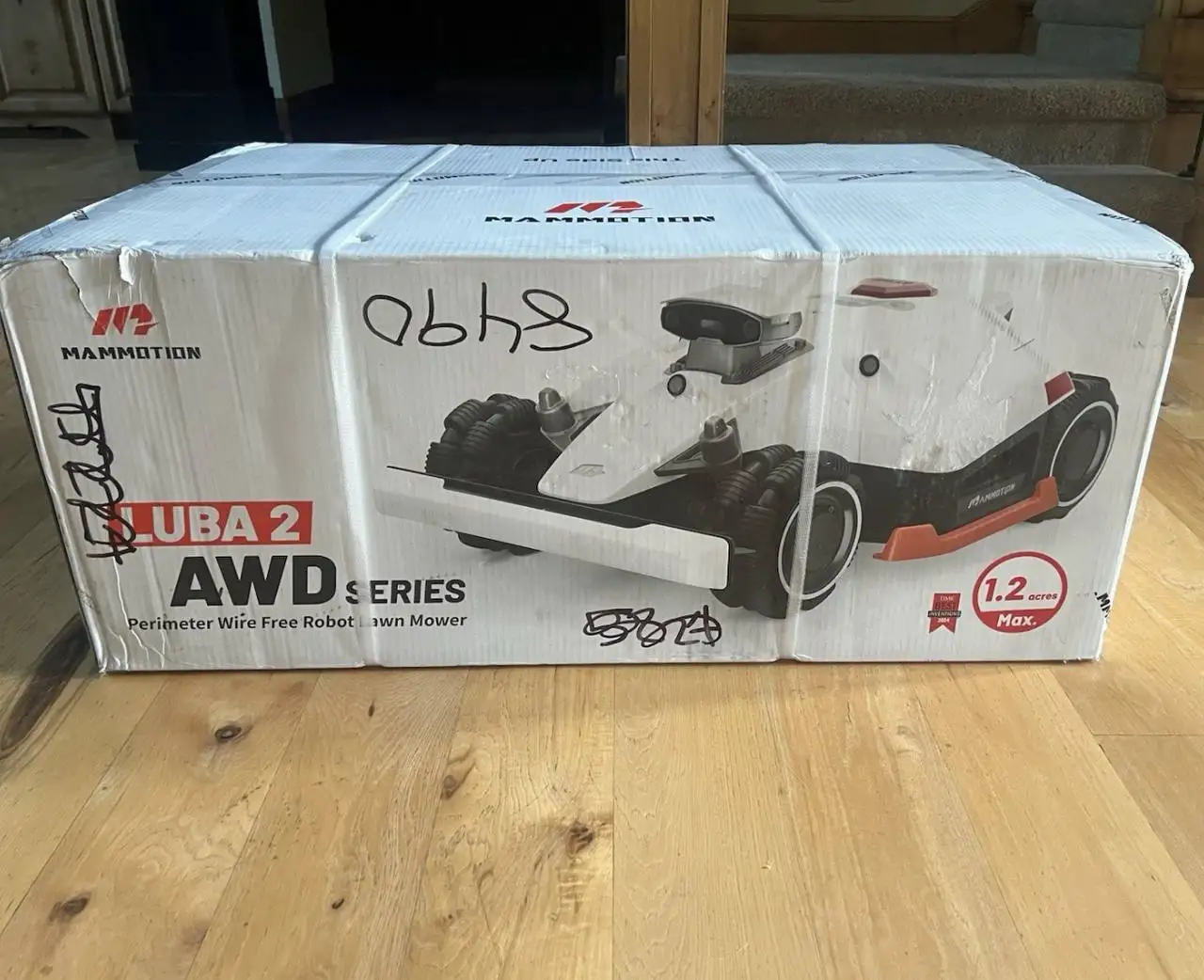 

Brand-New-Luba 2-AWD-5000X-Robot-Lawn-Mower – 15.8” Cut,-1.2-Acres