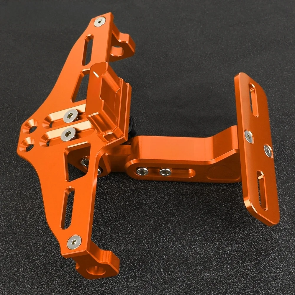 Support de cadre réglable pour KTM RC125 RC200 RC390 RC 390 2014 2015 2016 2017-2023, plaque d'immatriculation d'angle de moto