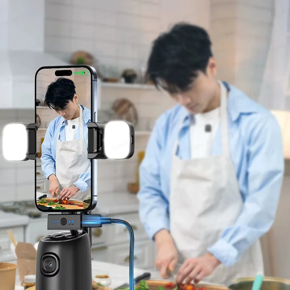 Micrófono de solapa inalámbrico con reducción de ruido ENC, captación de 360°, receptor USB-C/Lightning y estuche de carga 7