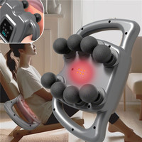 8 & 16 Heads Fascia Gun High-Frequency Vibration Body Massage Gun Back and Waist Massager Neck Shoulder Massager