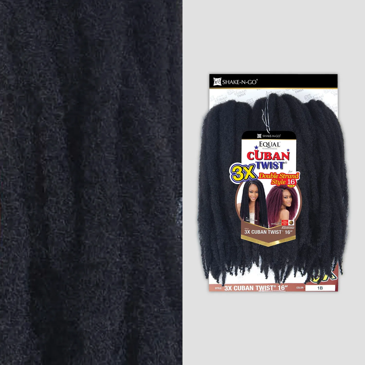 FreeTress ضفائر متساوية طراز حبلا مزدوج 3X كوبي تويست 16 بوصة #2