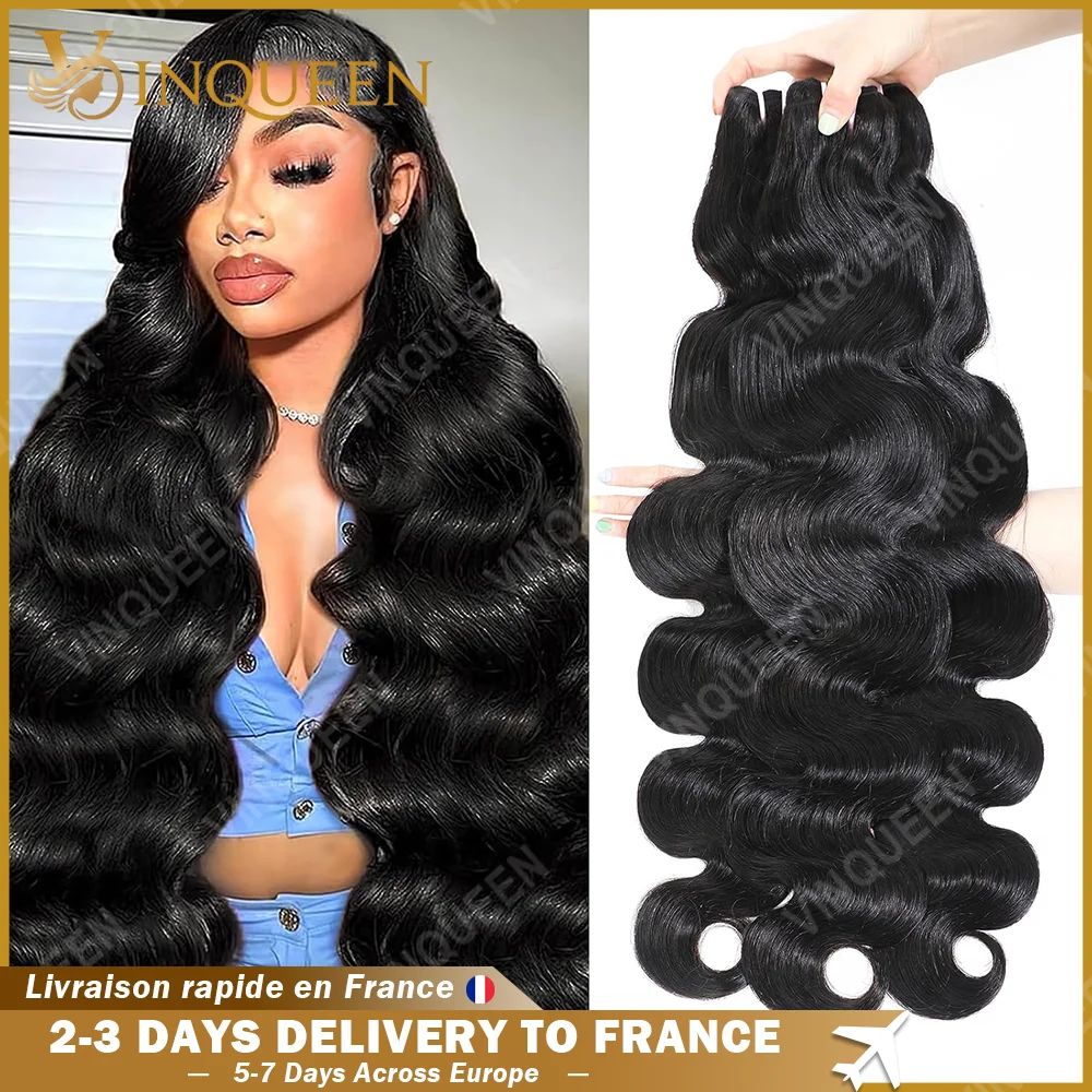 15A Fasci di capelli umani con onde naturali, 100% capelli umani Remy non trattati, capelli grezzi, 1/3/4 pezzi, aspetto naturale, morbidi, voluminosi, extension di lusso, senza nodi, senza perdita di
