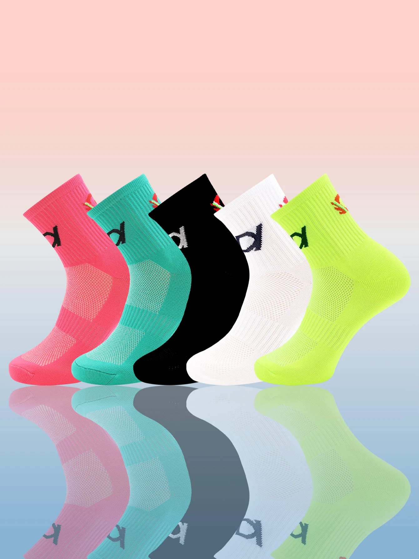 Calcetines de bicicleta de carreras transpirables profesionales deportes al aire libre hombres y mujeres calcetines de Ciclismo de Carretera calcetines ciclismo hombre