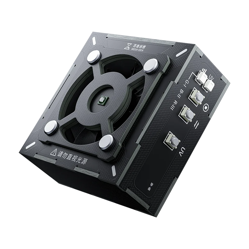 Qianli Taichi Turbo-Kühl- und Aushärtungsventilator, 5 V Typ C, USB-Eingang, Rauchblasenwerkzeug für das Schweißen von Telefon-Motherboards