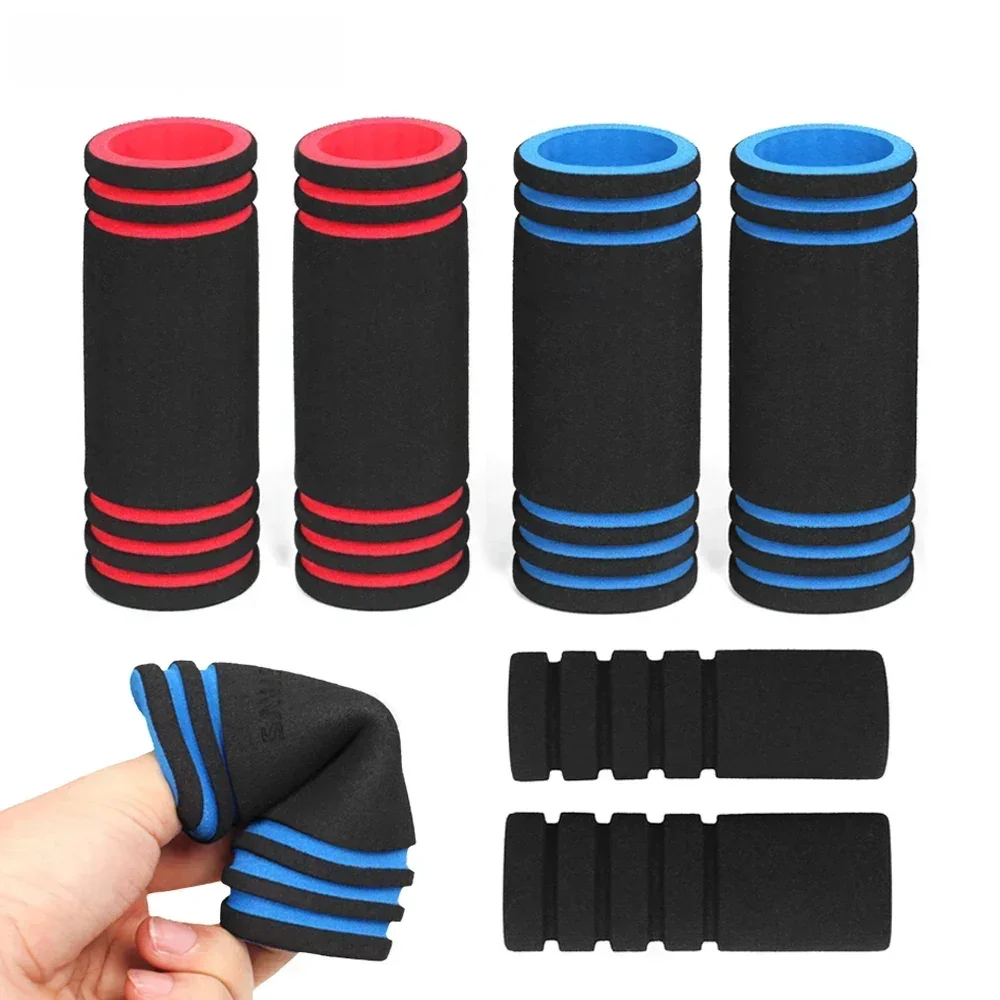 AliExpress SAVAGE Motorcycle Handle Bar Grips Cover Foam Anti Vibration Motocross 22mm Handlebar Off-Road Bike Electric Bicycle Scooter ATV MTB
