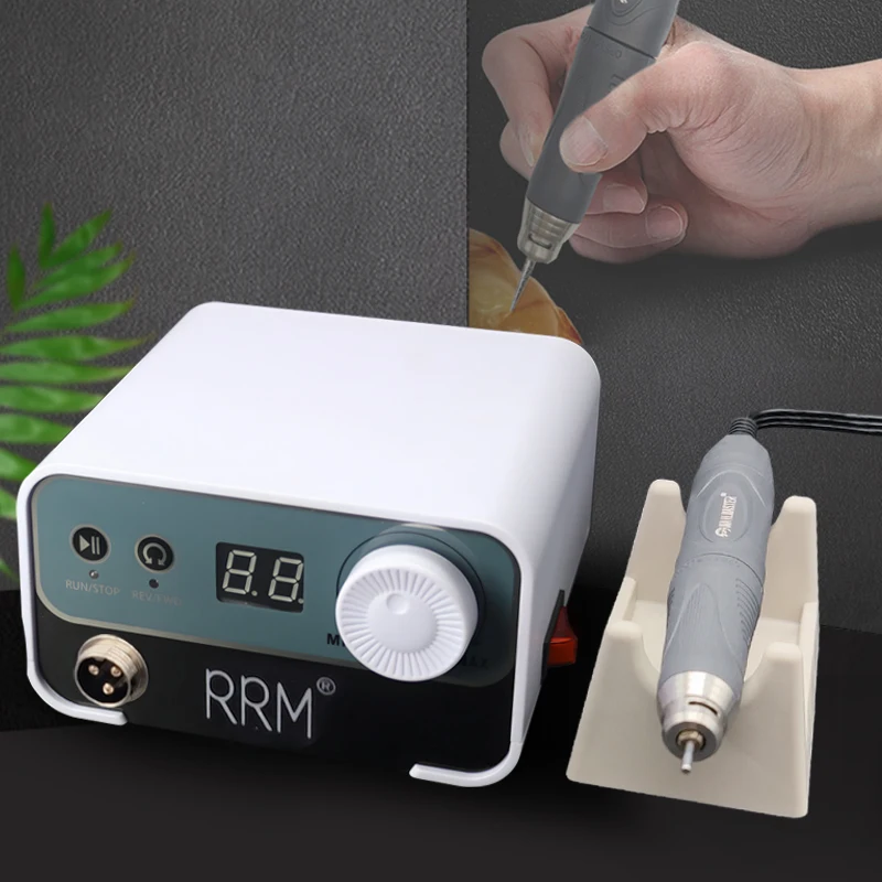

FN323AWS Dental Micromotor and Handheld Tooth Polishing Equipment with a Speed of 50000rpm for Nail Repair and Engraving in the