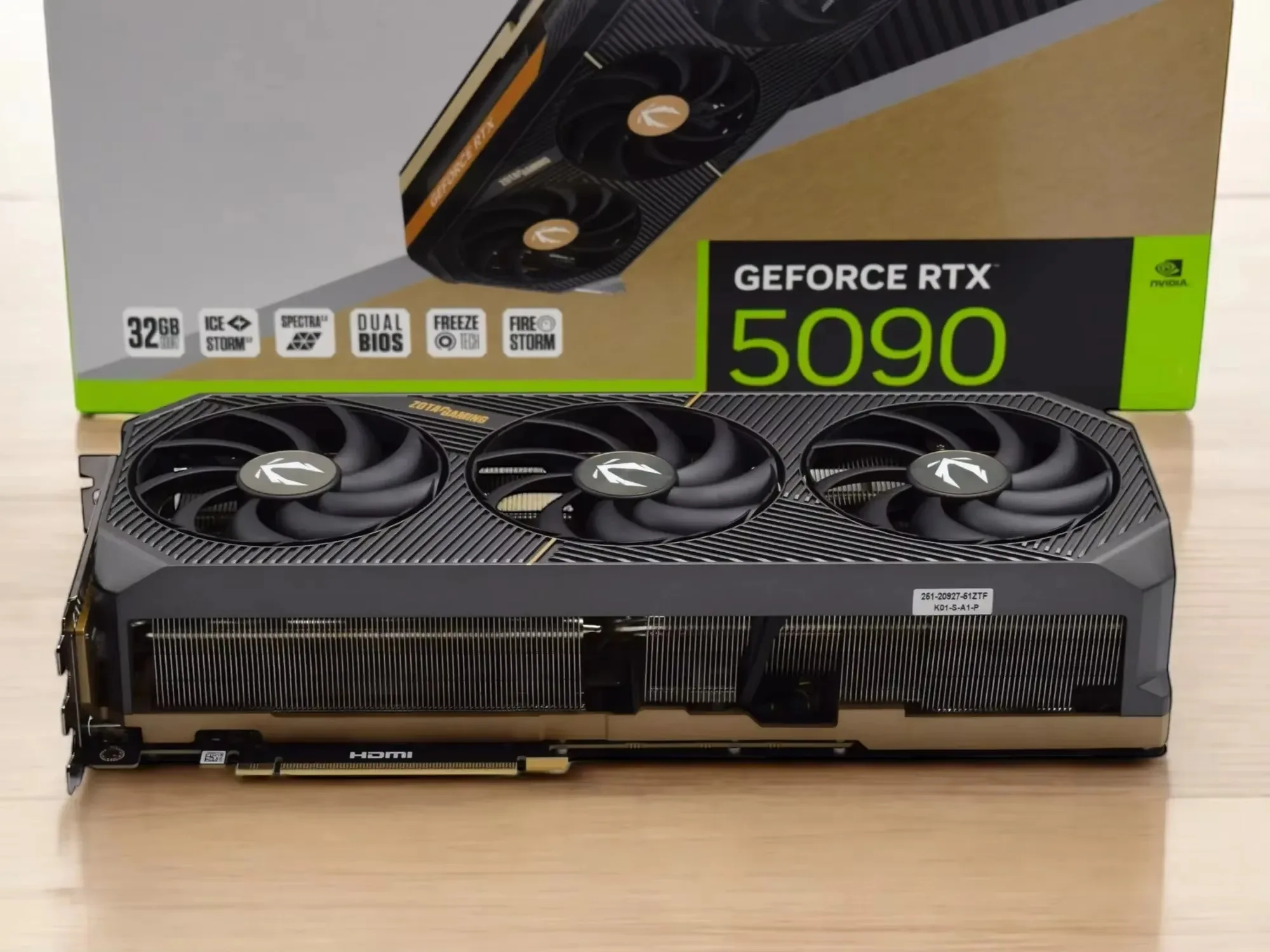 

BUY DIRECT - ZOTAC GAMING GEFORCE RTX 5090 32GB Graphics Card