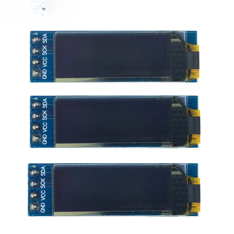Module OLED 0.91 pouces blanc/bleu OLED 128X32 OLED LCD Module d'affichage LED 0.91 "IIC communiquer pour la Certification Arduino ROHS