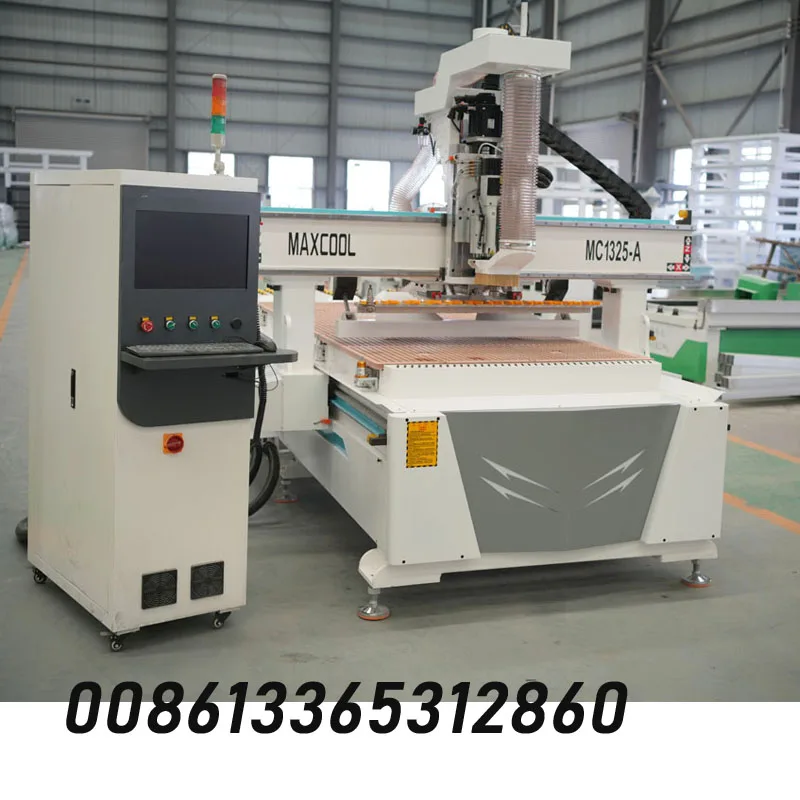 

Auto Tool Change Woodworking ATC CNC Router With Disc Cutting Saw 4th Independent Rotary for Furniture