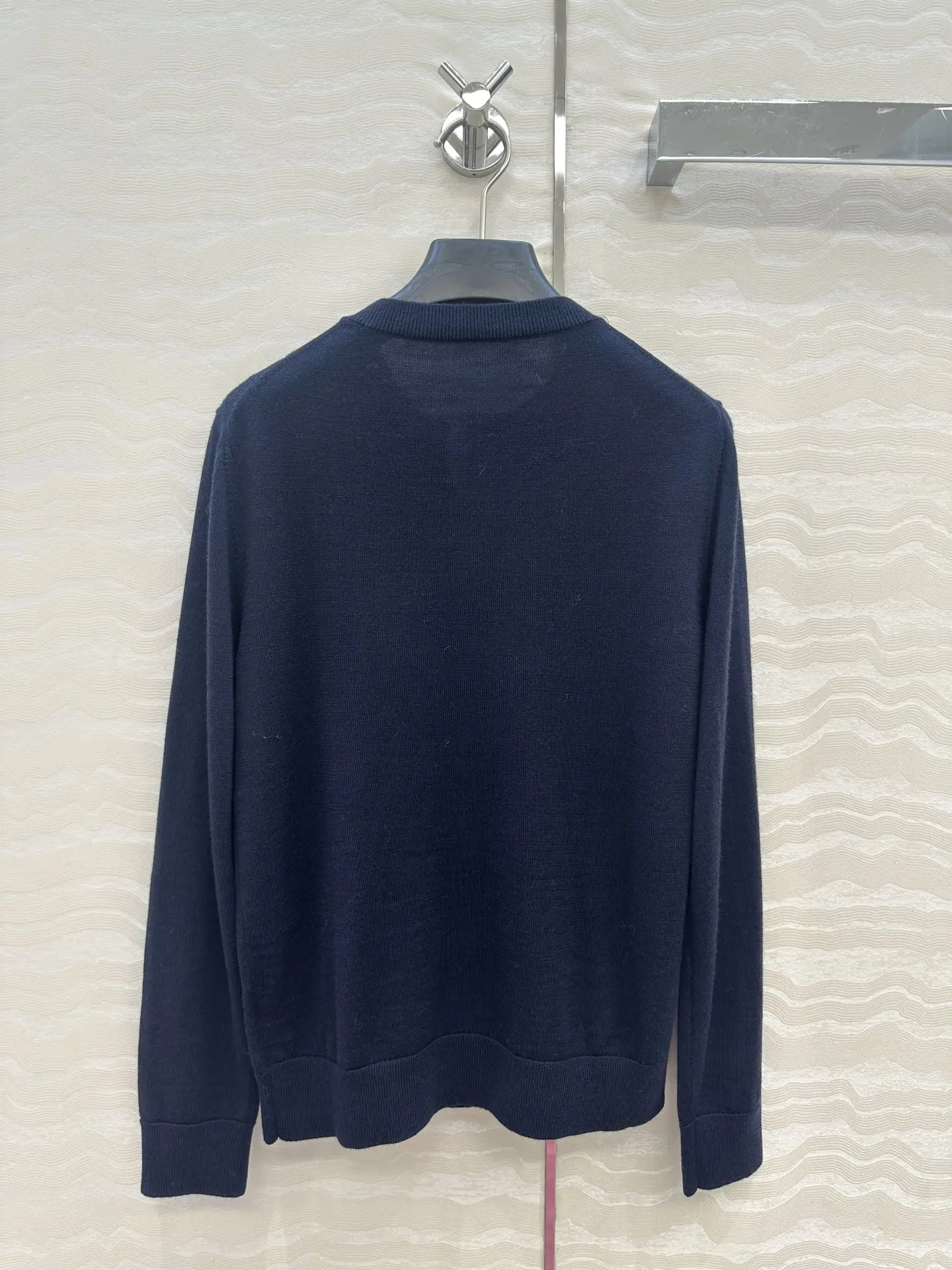 

New Autumn 2025 Women's Diamond Pattern Round Neck Cardigan Jacket Simple, Comfortable Casual Style