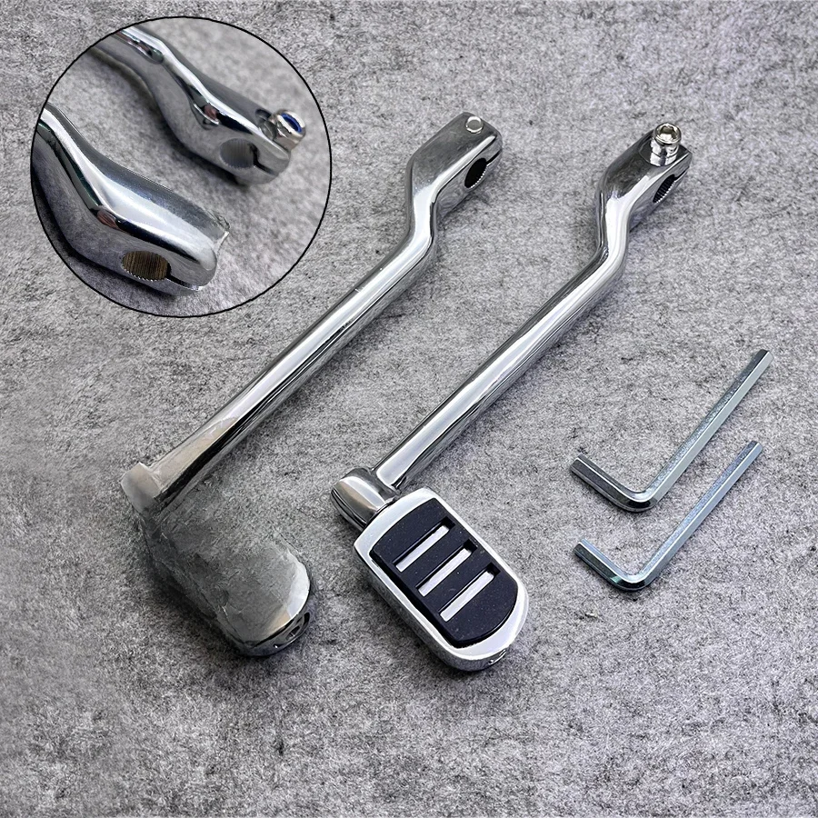 1 para motocyklowych tylnych dźwignie zmiany biegów dla Harley Davidson Softail Road King przemieszczanie się po ulicy Trike — 2