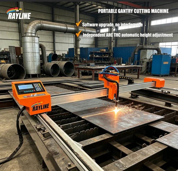 Portable Gantry CNC Plasma Cutting Machine 1.5*3.0m 2.0*3.0m 2.5*6.0m 3.0*3.0m Most Popular Automatic Economical Cutting Machine
