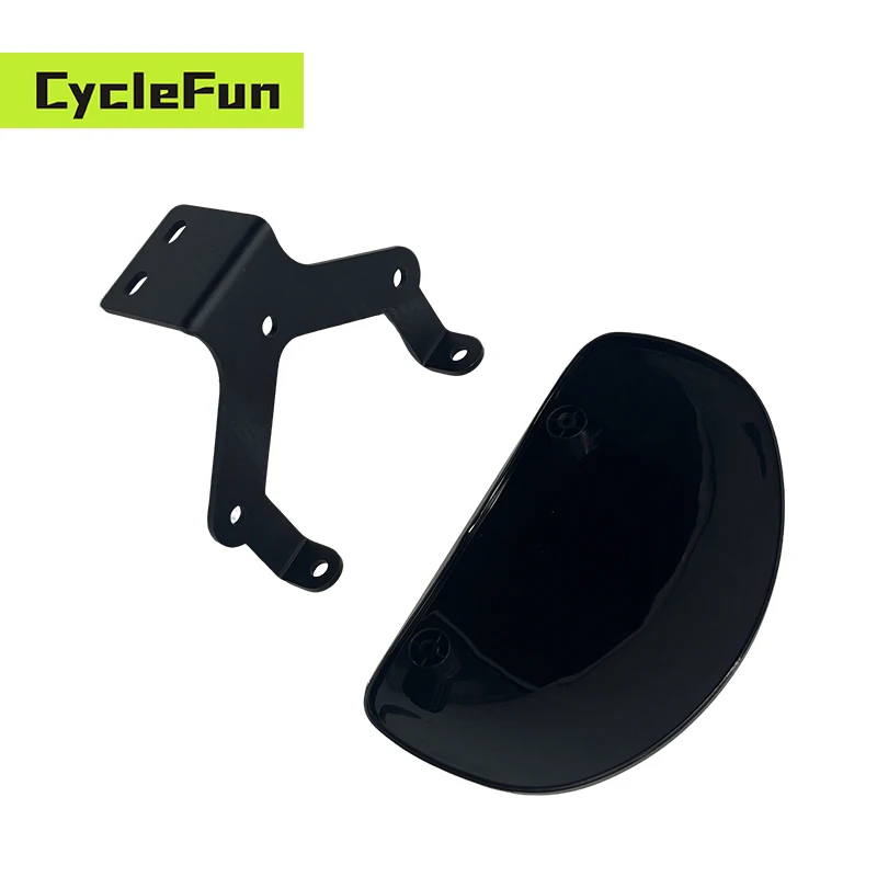 Wind Deflector and Iron Bracket for DKD LCD Display Speedometer DKD ONLY