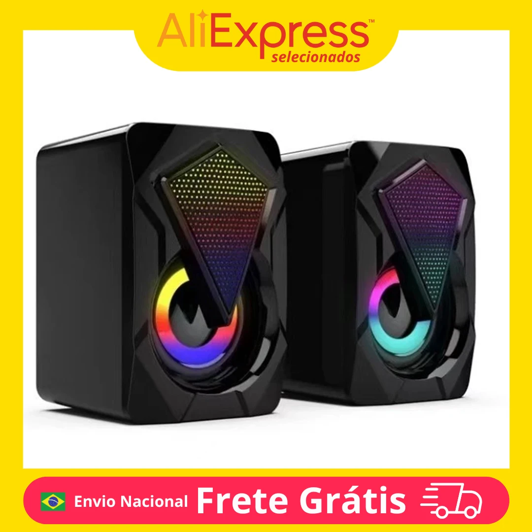 صندوق صوت P2 USB للكمبيوتر الشخصي والكمبيوتر المحمول والهاتف المحمول | صندوق صوت ستيريو صغير محمول مع صوت وجودة قوية #1