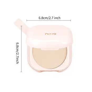 QIBEST 專業霧麵粉 定妝粉 防水控油 全效遮瑕 透明定妝粉 8 最佳銷售 爽身粉 - №4