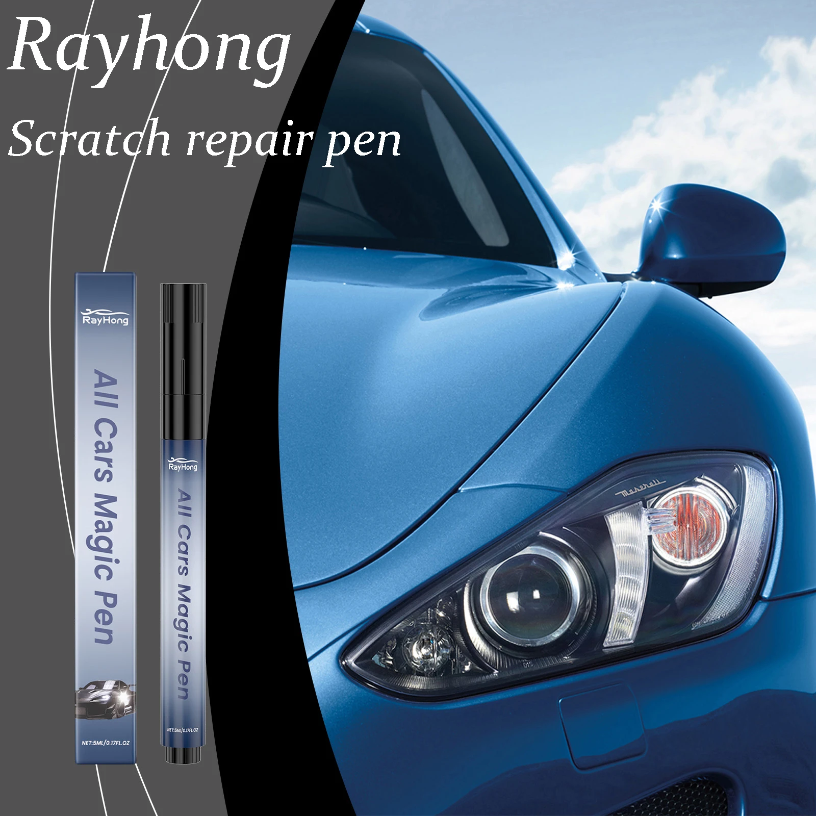 

Ручка Rayhong для ремонта царапин, ручка для удаления автомобильной краски, маленькая защита от царапин, восстановление, оригинальный цвет, стабильная ручка для удаления царапин